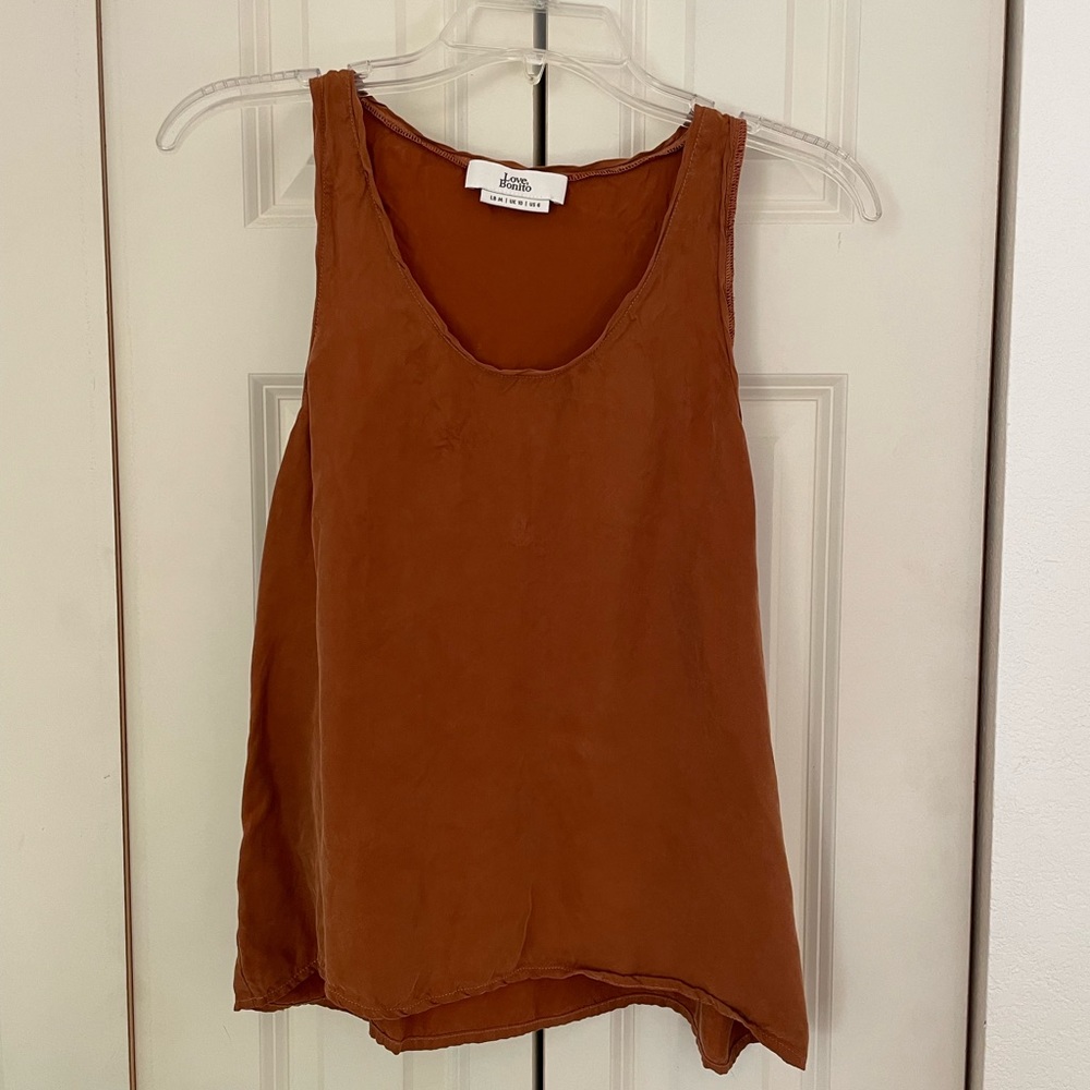 Terracotta Small Tank Love Bonito